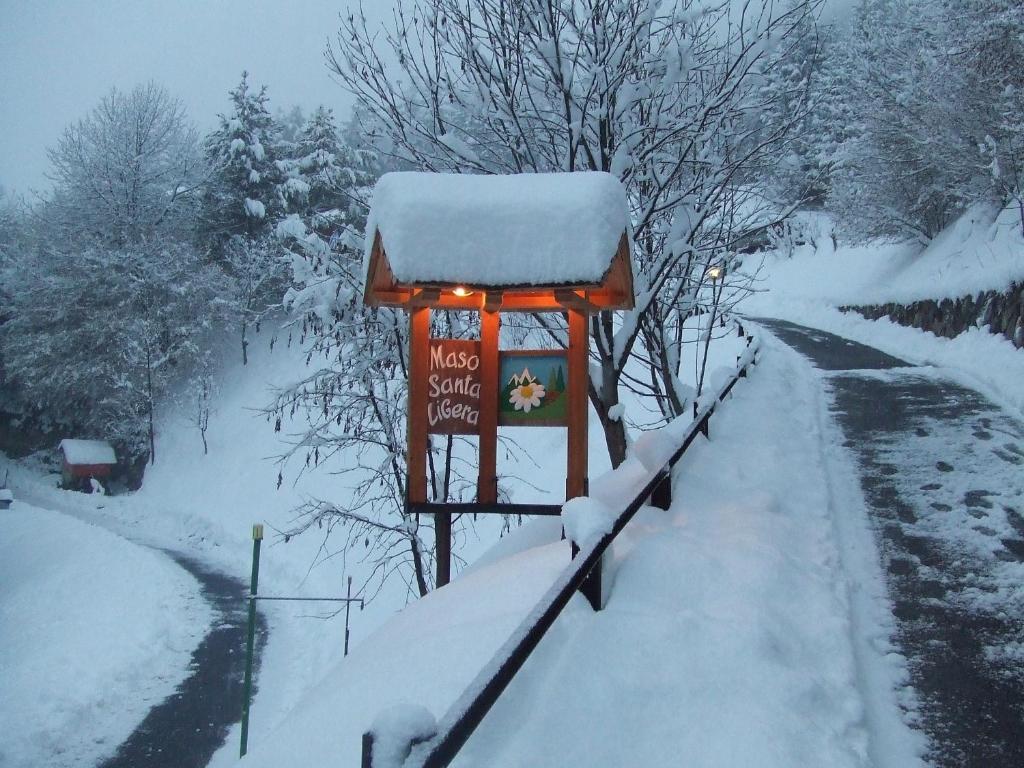 Agriturismo Maso Santa Libera Tesero Bagian luar foto